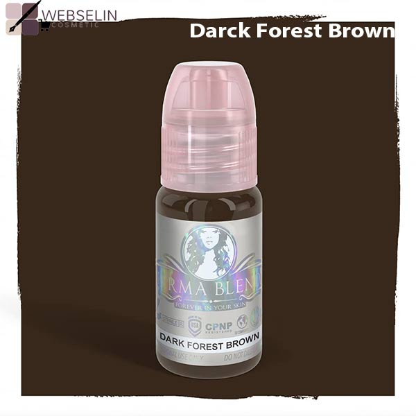 رنگ تاتوی پرما دارک فارست براون Darck Forest Brown